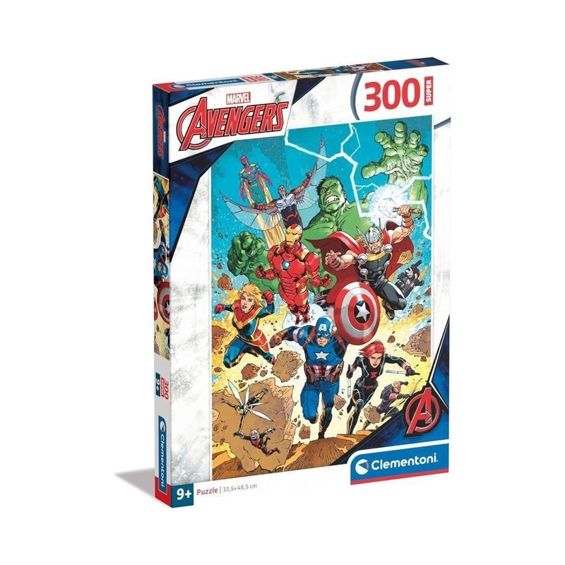 PUZZLE PZ. 300 SUPER AVENGERS 21728 EAN 8005125217281 INGROSSO PUZZLE CLASSICI