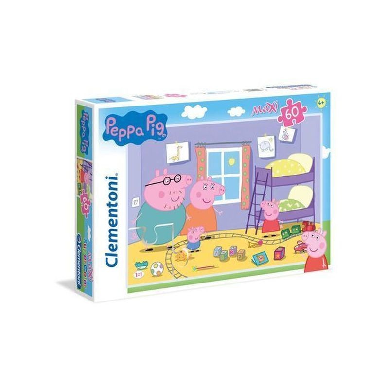 PUZZLE MAXI PZ.60 PEPPA PIG 26438 EAN 8005125264384 INGROSSO PUZZLE CLASSICI