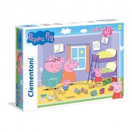 PUZZLE MAXI PZ.60 PEPPA PIG 26438 EAN 8005125264384 INGROSSO PUZZLE CLASSICI