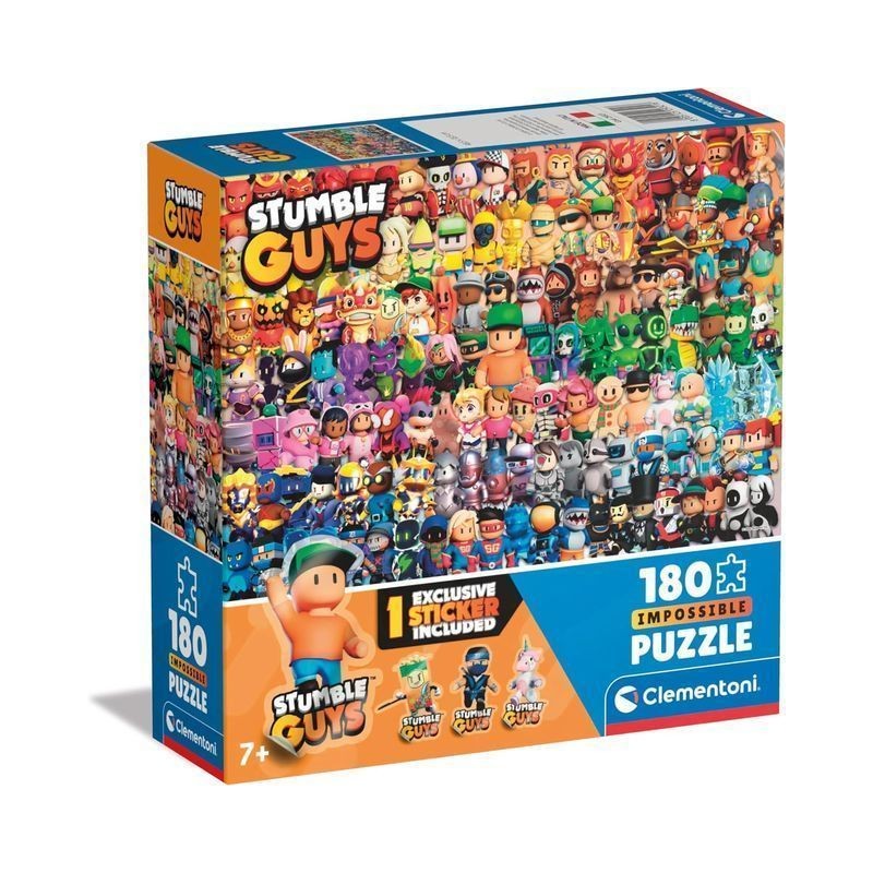 PUZZLE PZ.180 C/ADES. STUMBLE GUYS 29321 EAN 8005125293216 INGROSSO PUZZLE CLASSICI