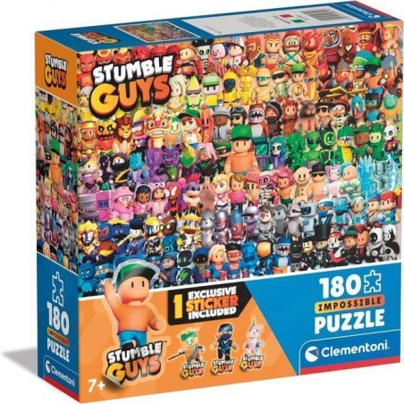 PUZZLE PZ.180 C/ADES. STUMBLE GUYS 29321 EAN 8005125293216 INGROSSO PUZZLE CLASSICI