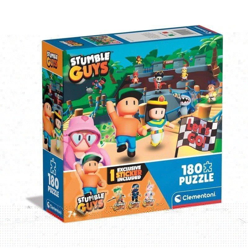 PUZZLE PZ.180 C/ADES. STUMBLE GUYS 29322 EAN 8005125293223 INGROSSO PUZZLE CLASSICI