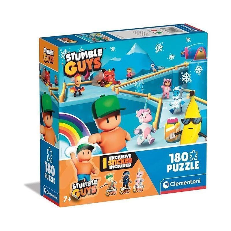 PUZZLE PZ.180 C/ADES. STUMBLE GUYS 29323 EAN 8005125293230 INGROSSO PUZZLE CLASSICI