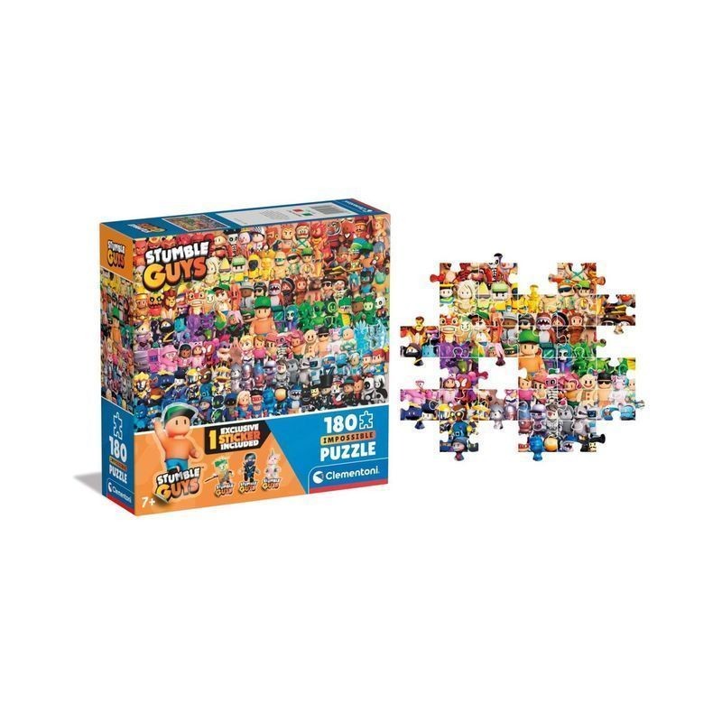PUZZLE PZ.180 C/ADES. STUMBLE GUYS 29324 EAN 8005125293247 INGROSSO PUZZLE CLASSICI