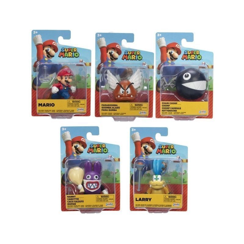 SUPER MARIO PERS. ART. CM.6 S.33 ASS EAN 0192995409996 INGROSSO PERSONAGGI CARTOON E DISNEY