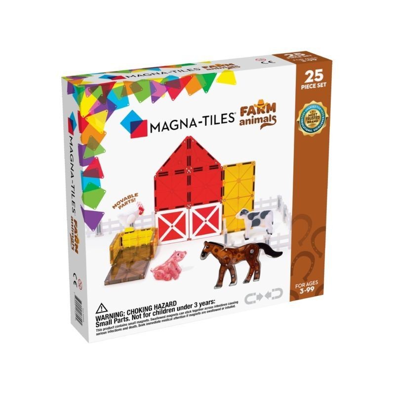 MAGNA - TILES FARM ANAMALS 25 ELEMENTI
