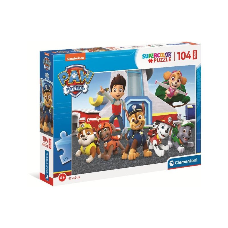 PUZZLE MAXI PZ.104 PAW PATROL EAN 8005125237531 INGROSSO PUZZLE CLASSICI