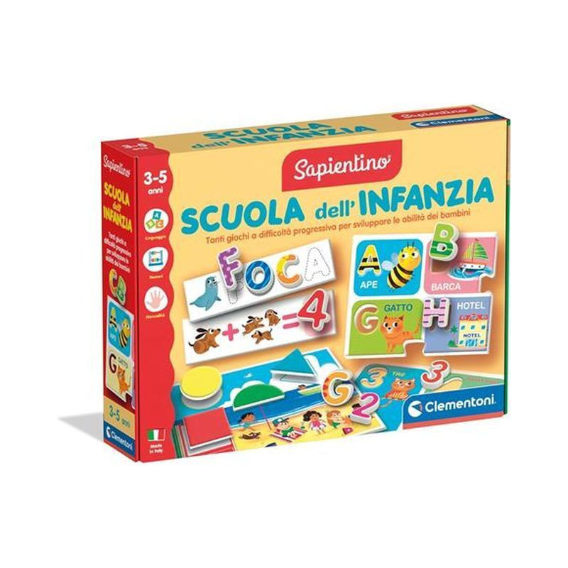 RACCOLTA GIOCHI SCUOLA DELL'INFANZIA EAN 8005125164653 INGROSSO GIOCHI SAPIENTINO