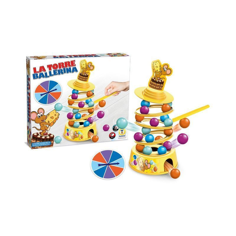 GIOCO SFIDA TORRE BALLERINA VERS. GRANDE EAN 8017967685364 INGROSSO GIOCHI DI SOCIETA