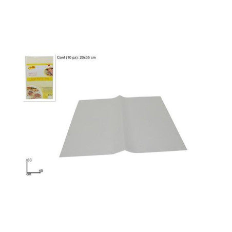 INGROSSO CARTA FORNO 33X40 CM PZ