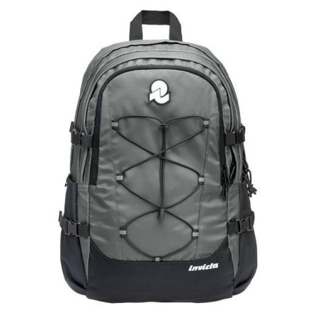 ZAINO INVICTA INVICT-ACT PLUS GRIGIO EAN 8055714153629 INGROSSO ZAINI SCUOLA