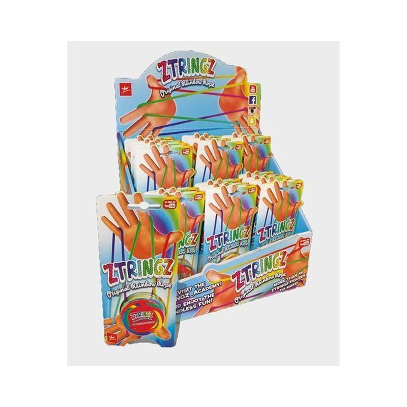 ZTRINGZ FILO COLORATO PER CREARE FIGURE CON ISTRUZIONI 9X20CM EAN 8005124002444 INGROSSO GIOCATTOLI PER EDICOLA