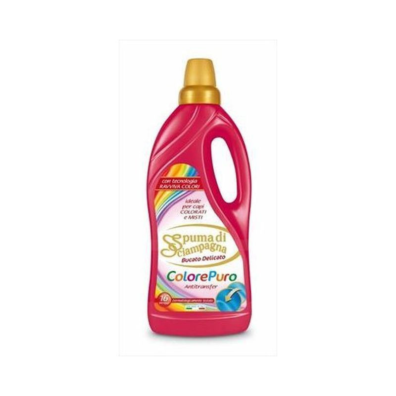 SPUMA COLORE PURO 1LT EAN 8007750001662 INGROSSO DETERSIVI