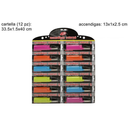 INGROSSO ACCENDIGAS SU CARTELLA