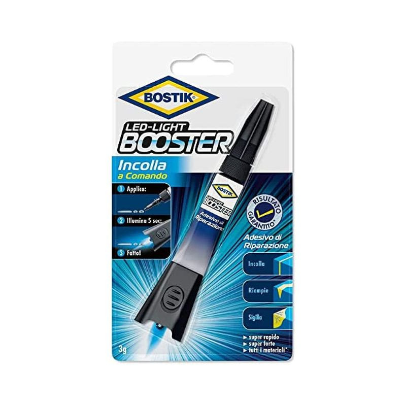 UHU COLLA BOOSTER 3GR + LED EAN 8023779027209 INGROSSO COLLA