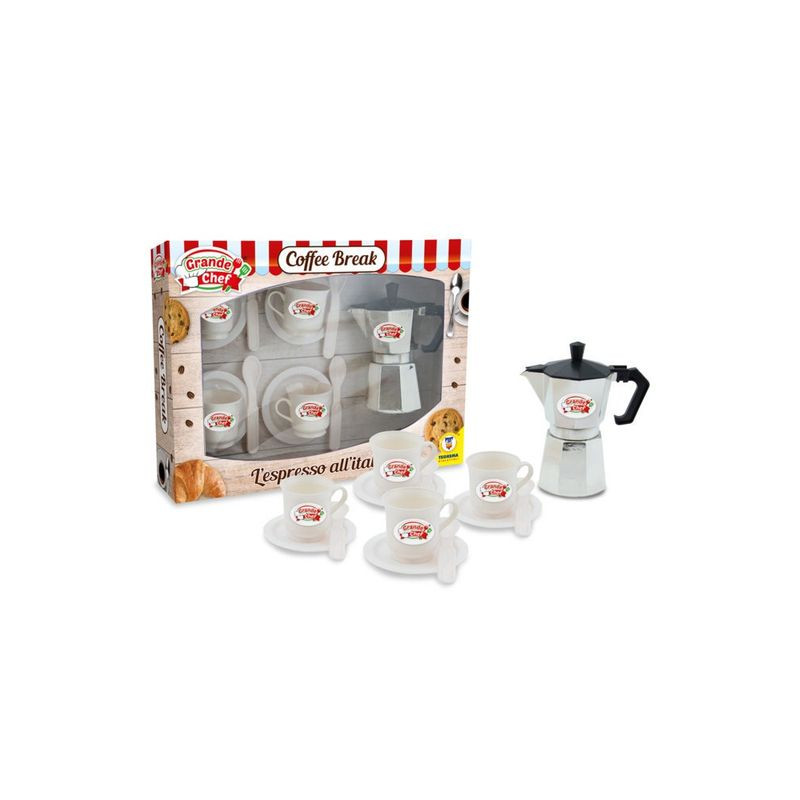 COFFEE BREAK 2 ASS - GRANDE CHEF EAN 8017967666233 INGROSSO GIOCHI DI CUCINA ED ELETTRODOMESTICI