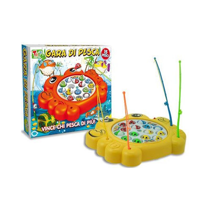 GIOCO PESCA GRANCHIO 15 PESCI 3 COL EAN 8017967661405 INGROSSO GIOCHI DI SOCIETA
