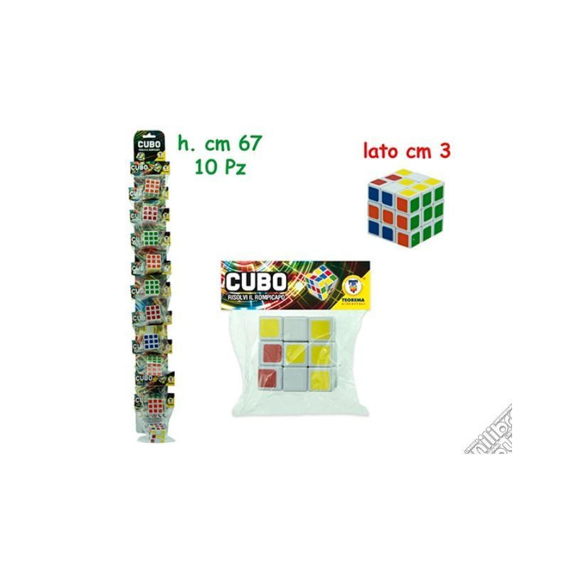 GIOCO CUBO MULTICOLOR (10) EAN 8017967667353 INGROSSO GIOCHI CREATIVI