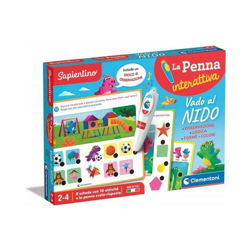 PENNA INTERATTIVA SCUOLA 2+ 16457 EAN 8005125164578 INGROSSO GIOCHI SAPIENTINO PENNA INTERATTIVA SCUOLA 2+ 16457 EAN 8005125164578 INGROSSO GIOCHI SAPIENTINO