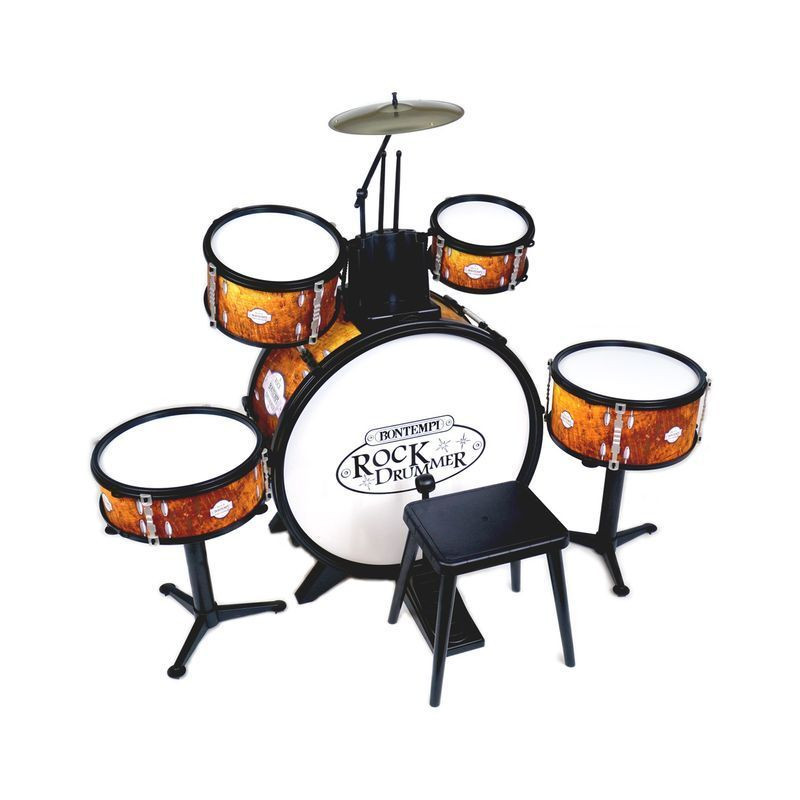 BATTERIA GRANCASSA 6 ELEM. C/SGABELLO EAN 0047663058764 INGROSSO PIANOLE E TASTIERE