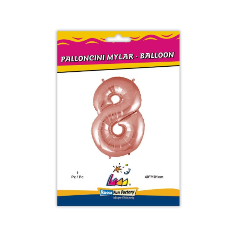PALLONCINO MYLAR N. 8 ROSA GOLD MEGA 40 EAN 8032685998602 INGROSSO PALLONCINI COMPLEANNO PALLONCINO MYLAR N. 8 ROSA GOLD MEGA 40 EAN 8032685998602 INGROSSO PALLONCINI COMPLEANNO