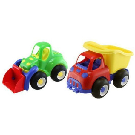 INGROSSO SET CAMIONCINI 22CM ASS