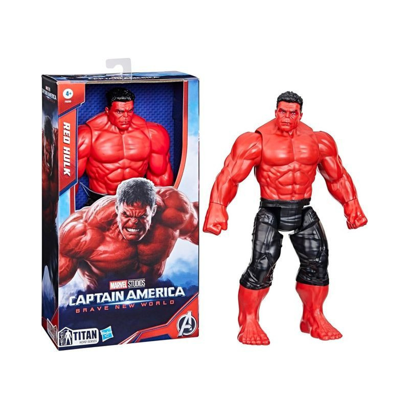 AVENGERS TITAN HERO DELUXE HULK ROSSO EAN 5010996204837 INGROSSO PERSONAGGI SUPEREROI MARVEL
