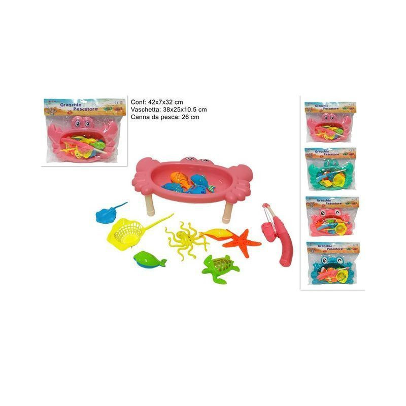 GIOCO CANNA PESCA C/VASCH. GRANCHIO/RANA EAN 8034048615249 INGROSSO GIOCHI DA EDICOLA GIOCO CANNA PESCA C/VASCH. GRANCHIO/RANA EAN 8034048615249 INGROSSO GIOCHI DA EDICOLA