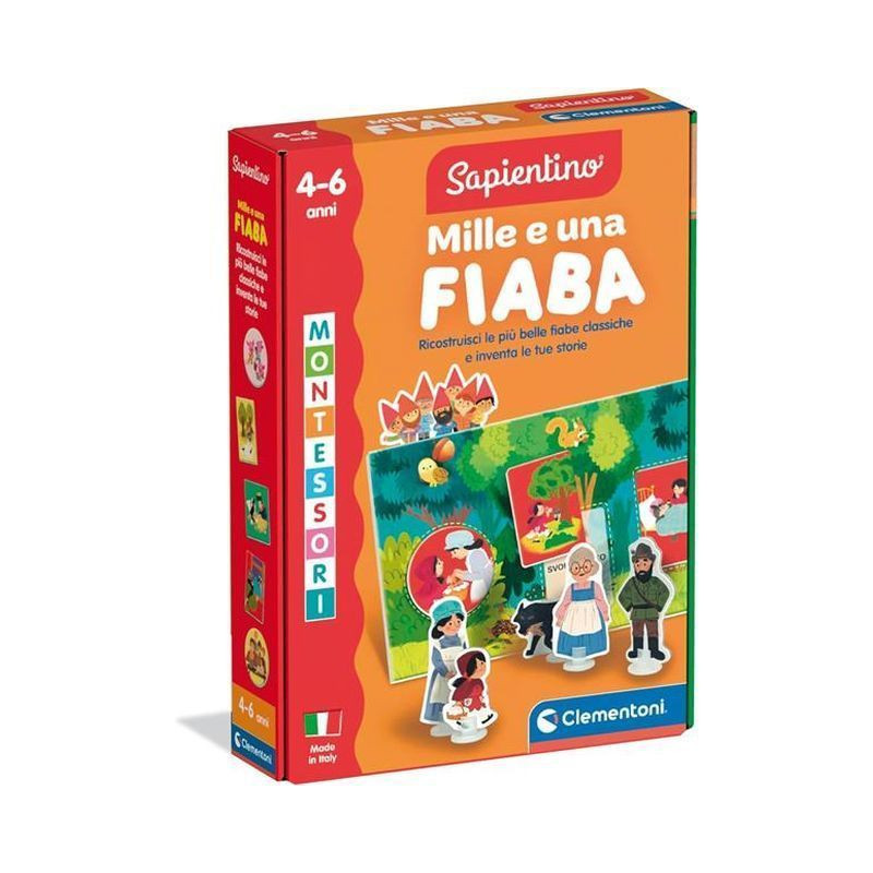 MONTESSORI MILLE UNA FIABA 16846 EAN 8005125168460 INGROSSO GIOCHI SAPIENTINO MONTESSORI MILLE UNA FIABA 16846 EAN 8005125168460 INGROSSO GIOCHI SAPIENTINO
