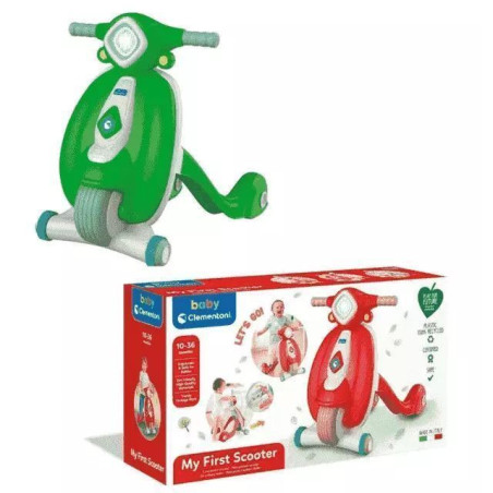 SCOOTER PRIMI PASSI CLEMENTONI 17568 EAN 8005125175680 INGROSSO GIOCHI PRIMA INFANZIA