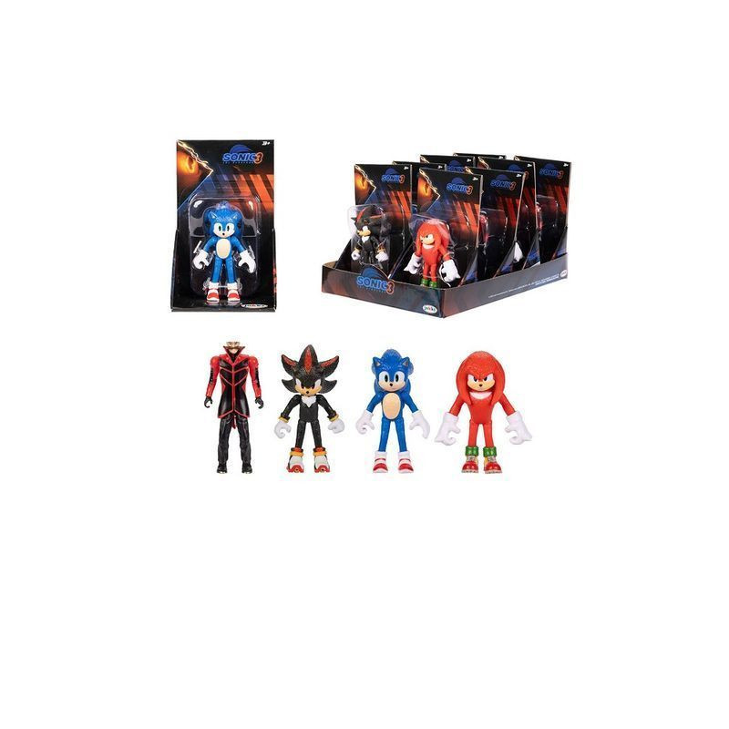 SONIC 3 MOVIE PERSONAGGI ARTICOLATI 6CM EAN 192995422995 INGROSSO PERSONAGGI CARTOON E DISNEY