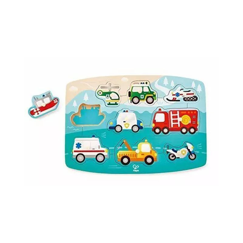 PUZZLE DEI MEZZI DI SOCCORSO EAN 6943478018679 INGROSSO GIOCHI PRIMA INFANZIA
