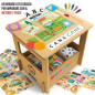 BANCHETTO LEGNO SCUOLA DI SCRITTURA EAN 8057592359513 INGROSSO GIOCHI IN LEGNO