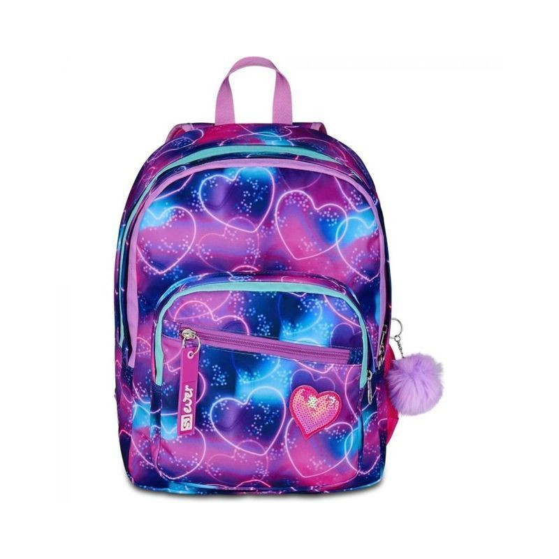 ZAINO DOP. SCOMP. SJ GANG SJ EVER GIRL EAN 8055714208398 INGROSSO ZAINI SCUOLA