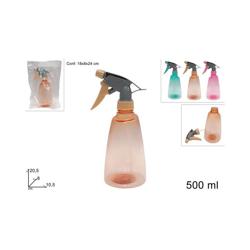 SPRUZZINO ML.550 COL. ASS. 639474 EAN 8034048639474 INGROSSO PISTOLE ACQUA E SPRUZZATORI