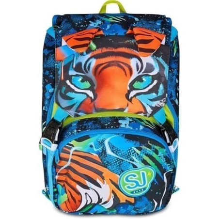 ZAINO SDOPP. BIG SJ GANG AIR TIGER EAN 8055714217673 INGROSSO ZAINI SCUOLA