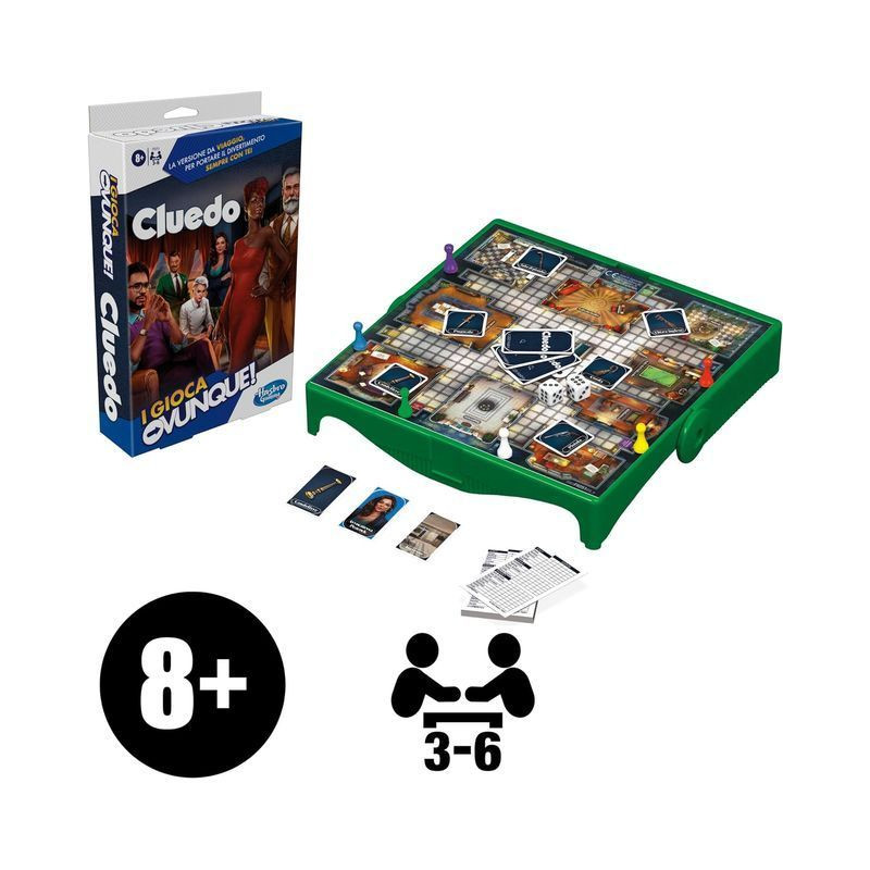 CLUEDO GIOCA OVUNQUE TRAVEL EAN 5010996163202 INGROSSO GIOCHI DI SOCIETA
