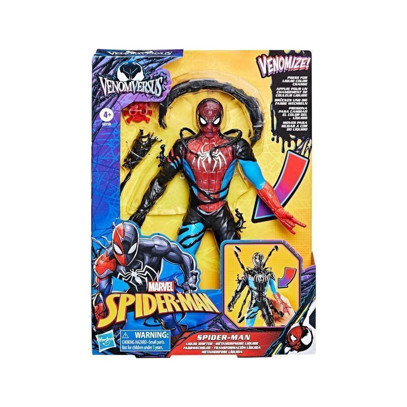 SPIDERMAN VENOM LIQUID SHIFTER COLOR CH. EAN 5010996295392 INGROSSO PERSONAGGI SUPEREROI MARVEL