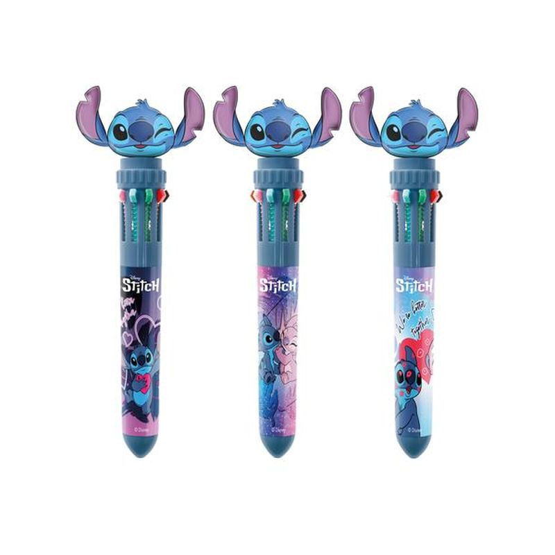 PENNA MULTICOLOR C/TOPPER LILO & STITCH EAN 8055714320663 INGROSSO PENNE PER LA SCUOLA