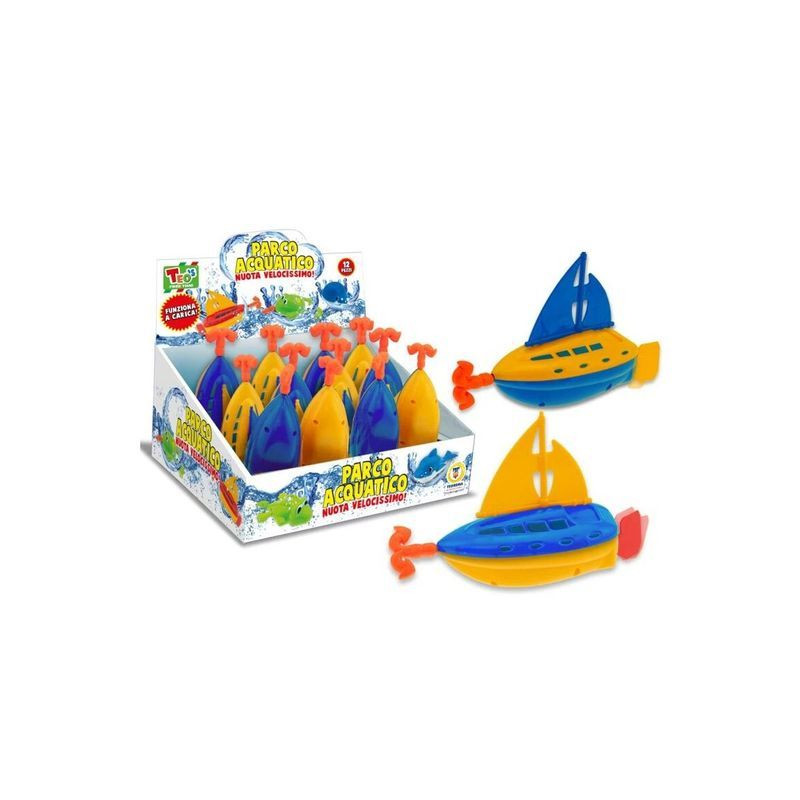 BARCHETTA A VELA FUNNY CON MOLLA EAN 8017967667896 INGROSSO GIOCHI DA EDICOLA