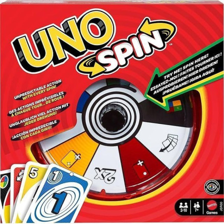 UNO SPIN EAN 0194735320271 INGROSSO GIOCHI DI CARTE