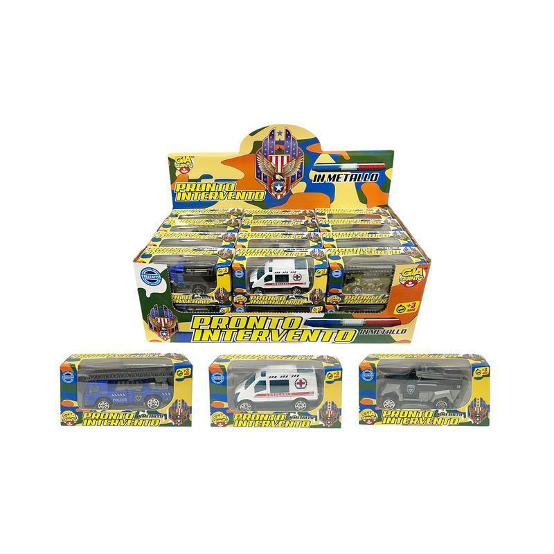 PRONTO INTERVENTO ASS GVC-8379 EAN 8058486083798 INGROSSO MODELLINI AUTO