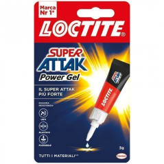 ATTAK 3 GRAMMI FLEX GEL 24 CARTOLERIA EAN 8004630904327 INGROSSO COLLA