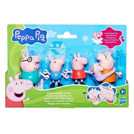 PEPPA PIG LA FAMIGLIA CON EVI EAN 5010996308054 INGROSSO PERSONAGGI CARTOON E DISNEY