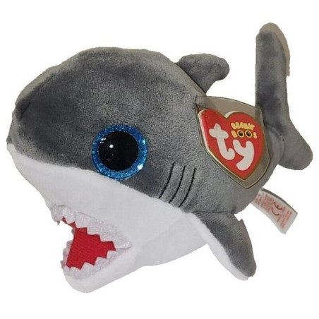 BEANIE BOOS CM.15 FINNEGAN SQUALO EAN 008421373765 INGROSSO PELUCHE OCCHIONI TY