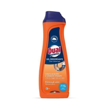 DUAL POWER DISGORGANTE GEL 960ML EAN 8050999572196 INGROSSO DETERSIVI