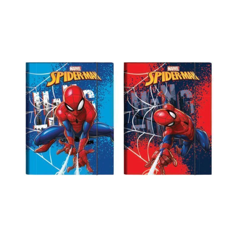 CARTELLINA ELAST. DS01 SPIDER-MAN EAN 8055714230214 INGROSSO CARTELLINE