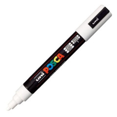 MARKER UNIPOSCA BIANCO CARTOLERIA EAN 4548351115401 INGROSSO PENNARELLI MARKER