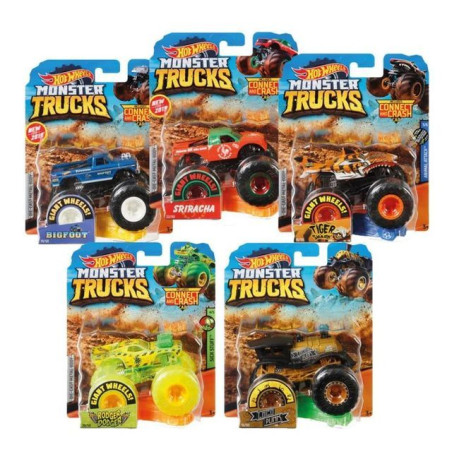 HW MONSTER TRUCKS VEICOLI 1:64 GIOCATTOLI EAN 0887961705393 INGROSSO MODELLINI AUTO
