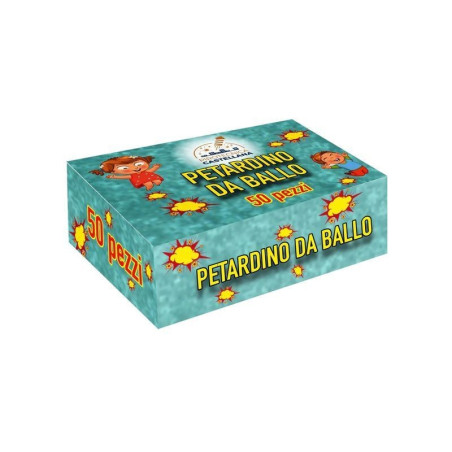 PETARDINO DA BALLO 50 PZ C.50 FUOCHI D'ARTIFICIO EAN 8023993862044 INGROSSO PETARDI